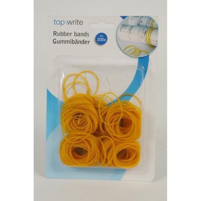 Elastiekjes - 400x stuks - rubber - kantoor elastiek