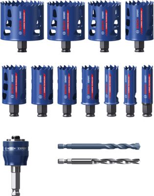 Bosch Gatzaag ToughMaterial-Set, Ø 20-76mm, 14-delig gatenzaag