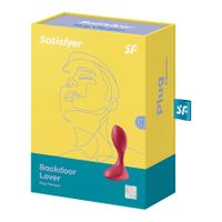 Satisfyer Backdoor Lover Anale vibrator Rood Silicium 1 stuk(s) - thumbnail