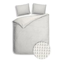 Dekbedovertrek Katoen Vafala Effen 200x200 Cm Crème Heckett Lane - Dekbed-Discounter.nl