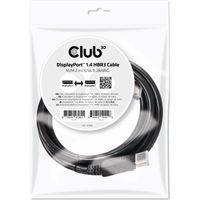 Club 3D DisplayPort 1.4 - DisplayPort 1.4 male-male kabel 2 meter, CAC-2068