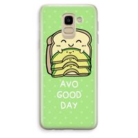 Avo Good Day: Samsung Galaxy J6 (2018) Transparant Hoesje