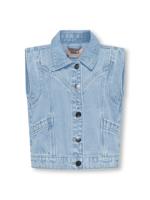 Kids ONLY zomer jeans gilet meisjes - licht blauw denim - Kogkennedy