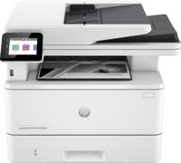 HP LaserJet Pro MFP 4102fdw printer, Zwart-wit, Printer voor Kleine en middelgrote ondernemingen, Printen, kopiëren, scannen, faxen, Draadloos; Geschikt voor Instant Ink; Printen vanaf een telefoon of tablet; Automatische documentinvoer - thumbnail