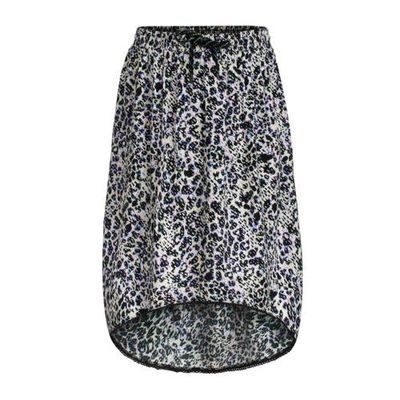 Shoeby Jill & Mitch rok French met all over print zwart/off white