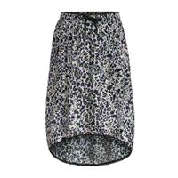 Shoeby Jill & Mitch rok French met all over print zwart/off white - thumbnail