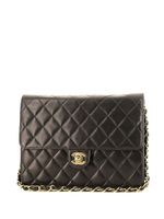 CHANEL Pre-Owned sac porté épaule Timeless à fermoir CC (1997) - Noir