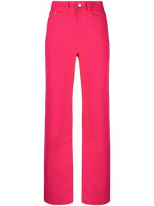 Wandler pantalon à coupe droite - Rose