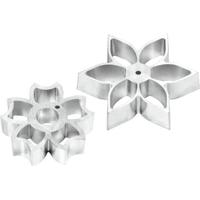 Plate-it buñuelos rosettes opzetstuk - Flower Power - 2-delige set