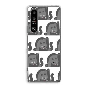 Cats: Sony Xperia 1 III Transparant Hoesje
