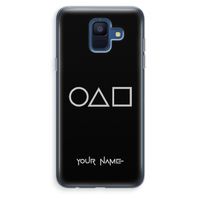 Squid Game: Samsung Galaxy A6 (2018) Transparant Hoesje