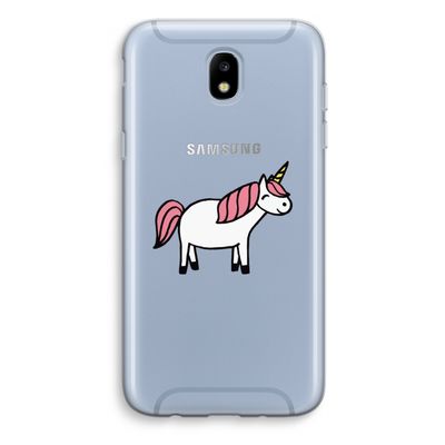 Eenhoorn: Samsung Galaxy J5 (2017) Transparant Hoesje