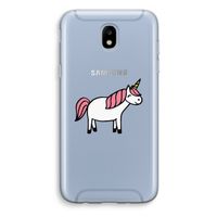 Eenhoorn: Samsung Galaxy J5 (2017) Transparant Hoesje