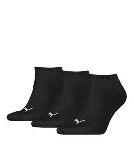 Puma Unisex Sneaker Plain Sokken 3-Pack Zwart - Maat 47/49 - Kleur: Zwart | Soccerfanshop