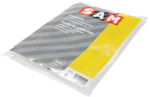 sam extra sterke afdekfolie ldpe transparant 4 x 4 m