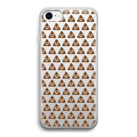 Poop emoji: iPhone SE 2020 Transparant Hoesje