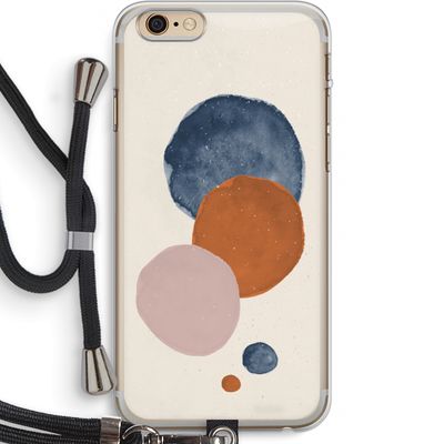 Geo #4: iPhone 6 PLUS / 6S PLUS Transparant Hoesje met koord