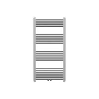 Handdoek Radiator BWS Cory 120x60 cm 414 Watt Midden en Zijaansluiting Gunmetal - thumbnail