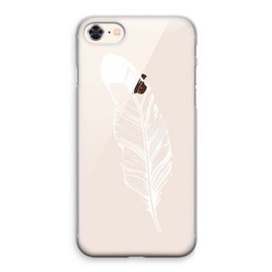 Pluim: iPhone 8 Transparant Hoesje