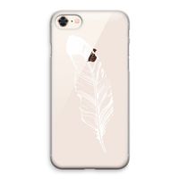 Pluim: iPhone 8 Transparant Hoesje Pluim: iPhone 8 Transparant Hoesje
