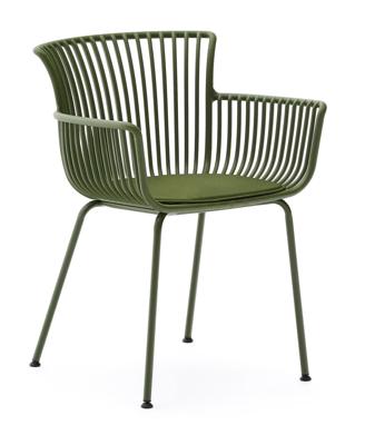 Kave Home Tuinstoel 'Surpika' Kunststof, kleur Groen