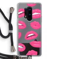 Bite my lip: OnePlus 8 Pro Transparant Hoesje met koord