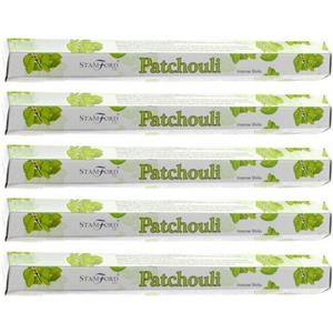 Stamford wierook stokjes patchouli geur - 100x stokjes