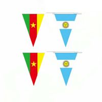 Internationale vlaggetjes lijn slinger 11 meter - Vlaggenlijnen - thumbnail