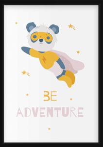 Affiche - Tijger , Be adventure