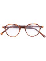 Lesca lunettes de vue rondes - Marron