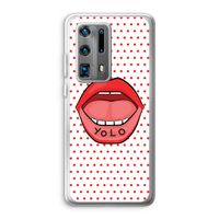 Yolo Denise: Huawei P40 Pro Plus Transparant Hoesje Yolo Denise: Huawei P40 Pro Plus Transparant Hoesje