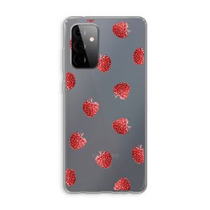 Framboosjes: Samsung Galaxy A72 Transparant Hoesje