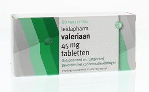 Leidapharm Valeriaanextract 45mg (50 tab)
