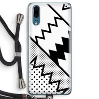 Pop Art #5: Huawei P20 Transparant Hoesje met koord