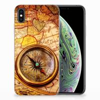 Apple iPhone Xs Max | Silliconen Back Cover | Kompas