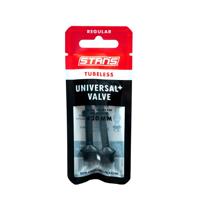 STANS Stan&apos;s tubeless universal+ valves - regular - black