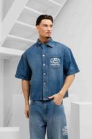 Equalité Arid Boxy Denim Blouse Heren Blauw - Maat XS - Kleur: Blauw | Soccerfanshop