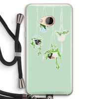 Hang In There: HTC U Play Transparant Hoesje met koord