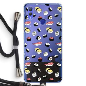 Sushi time: Honor Note 10 Transparant Hoesje met koord