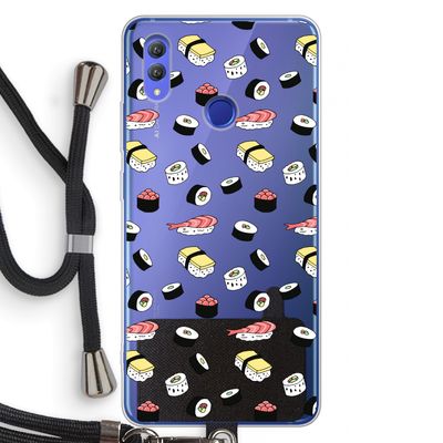 Sushi time: Honor Note 10 Transparant Hoesje met koord