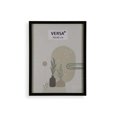 Fotolijstje Versa Zwart Hout MDF Vintage