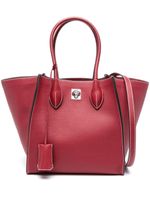 Ermanno Scervino Maggie leather tote bag - Rouge