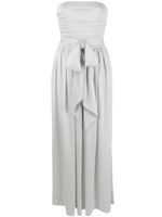 ZIMMERMANN Matchmaker lurex maxi dress - Argent