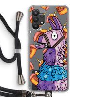 Loot Burger: Samsung Galaxy A32 5G Transparant Hoesje met koord