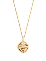 CHANEL Pre-Owned collier à pendentif Rue Cambon (années 1980) - Or - thumbnail