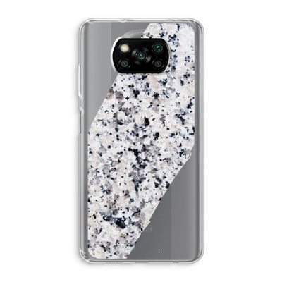 Gespikkelde marmer: Xiaomi Poco X3 Pro Transparant Hoesje
