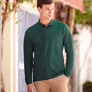 Fruit of the Loom Premium Long Sleeve Polo * Actie *