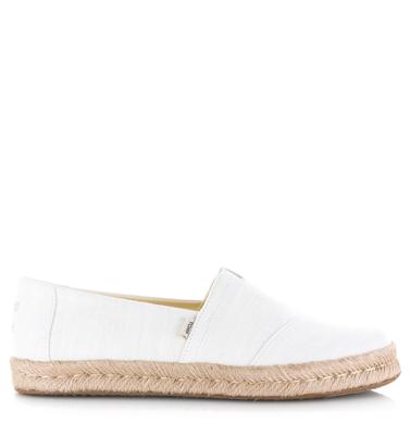 Toms - Alpargata Rope 2.0 | White Katoen Dames