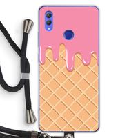 Ice cream: Honor Note 10 Transparant Hoesje met koord