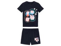 Peuters jongens pyjama (86/92, Peppa Pig/marineblauw)